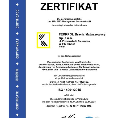 GMT Aktuelles FERRPOL Bracia Matuszewscy Sp. z o.o